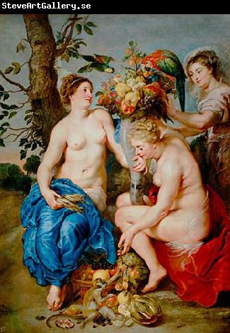 Peter Paul Rubens Ceres mit zwei Nymphen